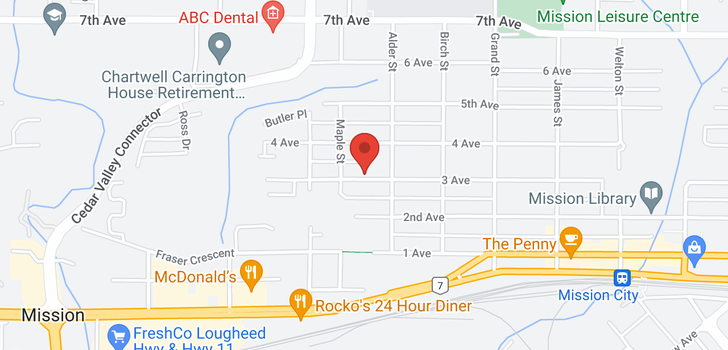 map of 32865 3RD AVENUE